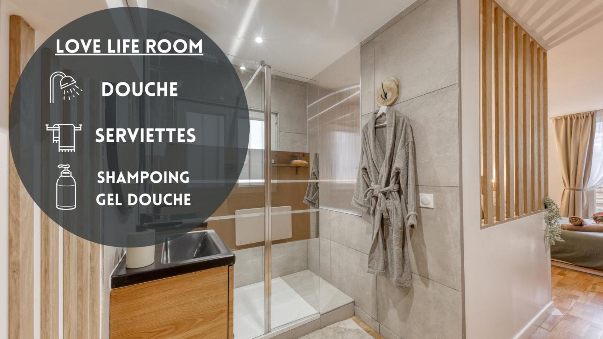 Lovelife-Jacuzzi-Netflix-Acces-24/7-Prive Étampes Extérieur photo